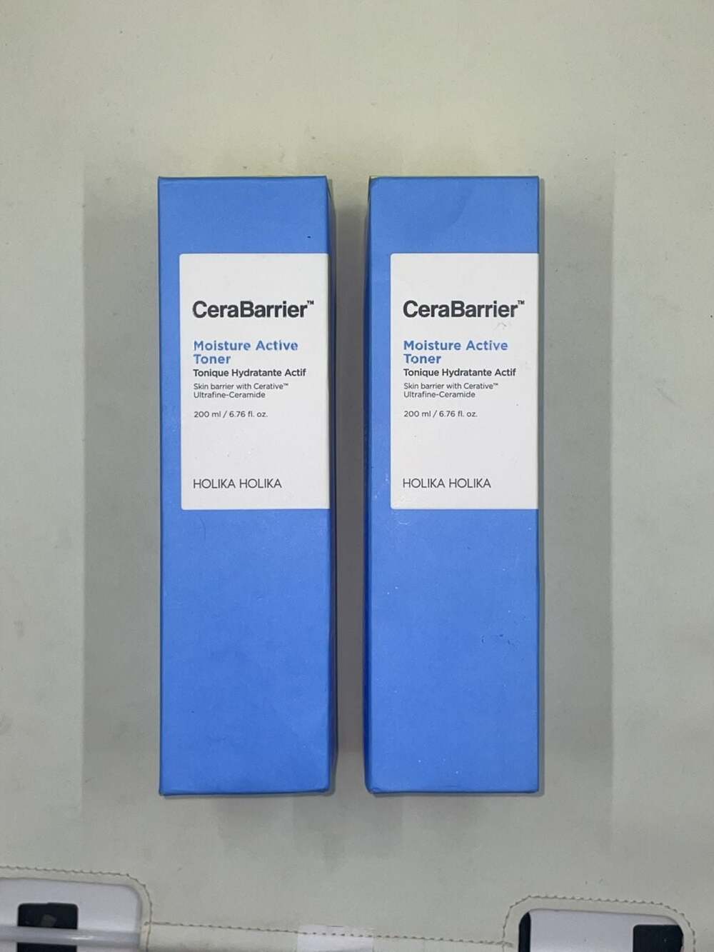 Holika Holika CeraBarrier Moisture Active Toner 200 ml / 6.76 fl. oz. (Lot of 2)